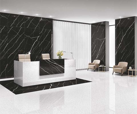 Kajaria  Italian Marble Slab Black Marquina  2400x800X15mm